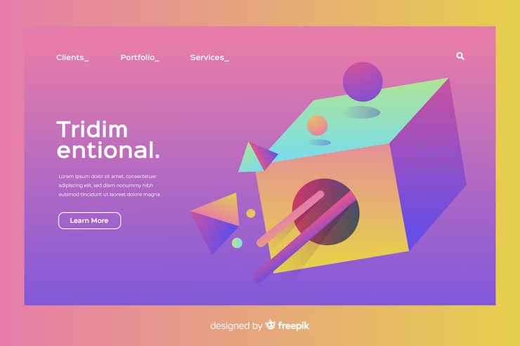 Abstract background parallax for Bumfuzzle FAQ