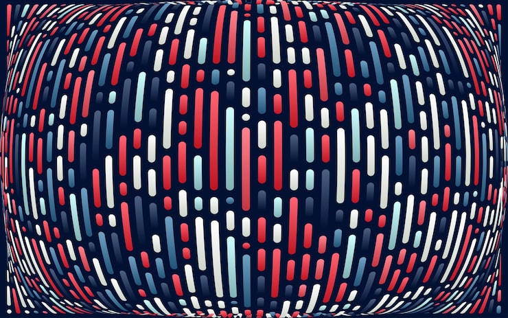 Dynamisches abstraktes Muster